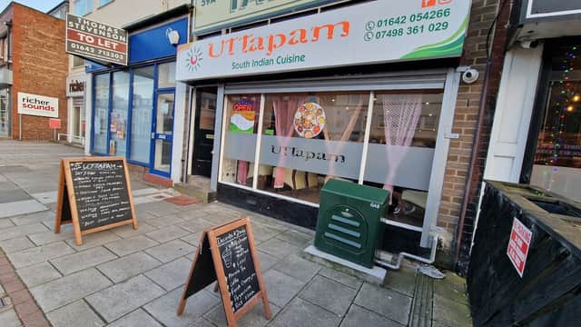 Dining at Uttapam Restaurant in middlesbrough