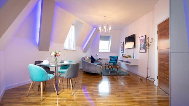 Accommodation at Leeds Super Luxurious Apartments in leeds