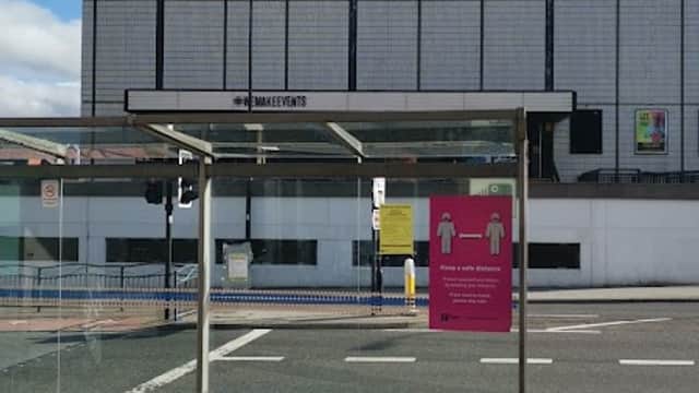 Bus Stop at Arundel Gate (Stop AG4) - Bus Stops in sheffield