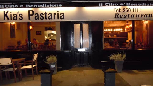 Dining at Kia's Pastaria in sheffield