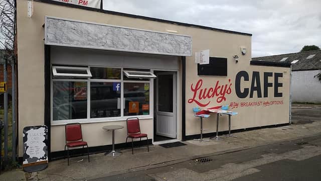 Cafe Lucky's Cafe in middlesbrough