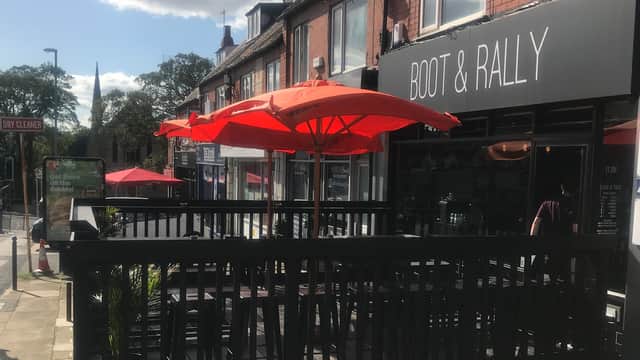 Food & drink at Boot & Rally in headingley