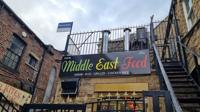 Dining at MIDDLE EAST FOOD in dewsbury
