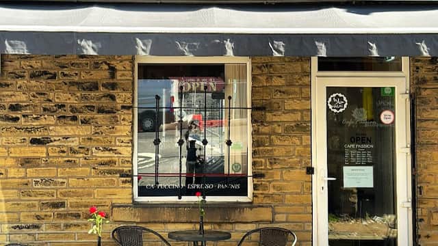 Dining at Cafe Passion in halifax