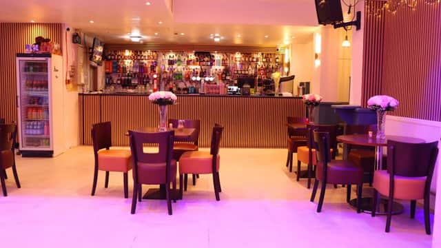 Dining at Oasis Bar And Restaurant in knowsthorpe