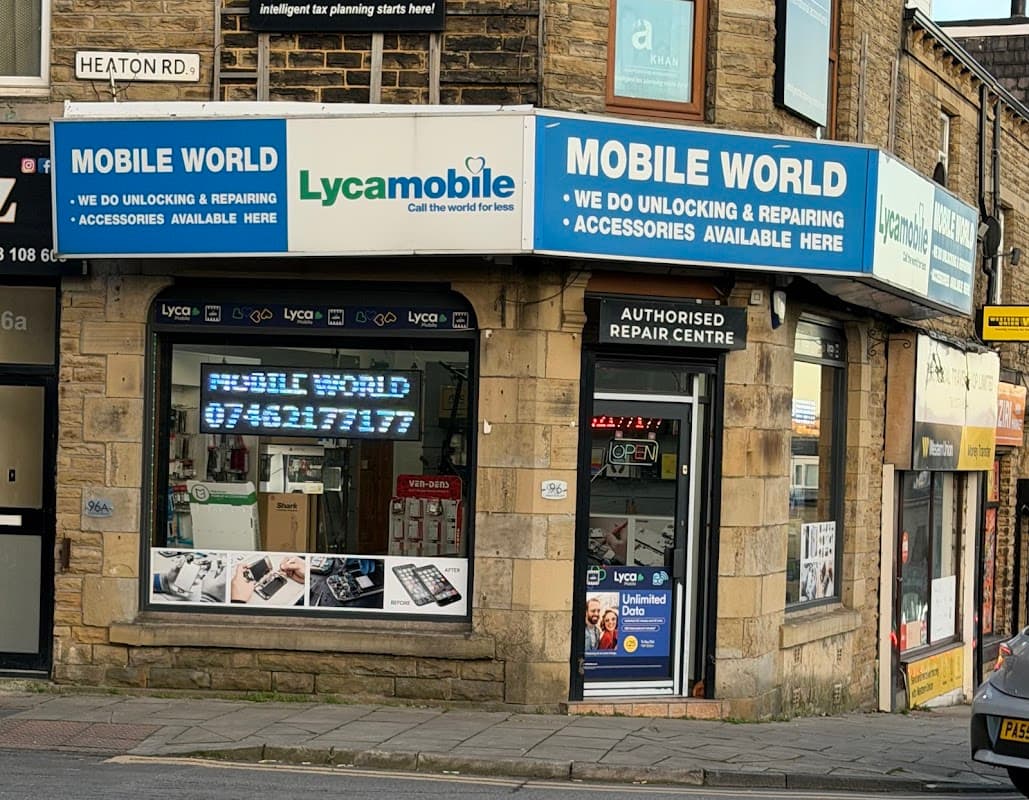 Mobile World Bradford BD9 Heaton road