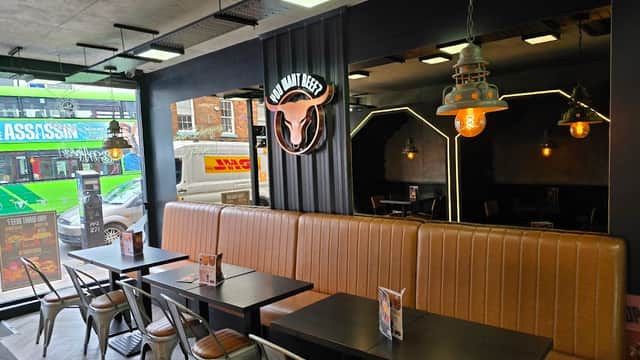 Dining at You Want Beef in sheffield
