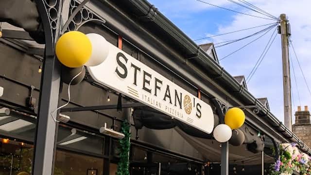Dining at Stefano's Pizzeria in harrogate