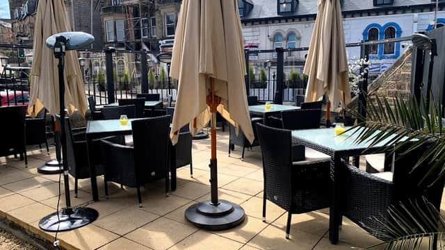 Dining at Vivido Bar And Restaurant in harrogate
