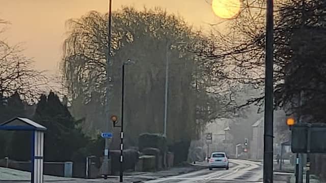 Bus Stop at Hedon Hull Road - Bus Stops in hedon
