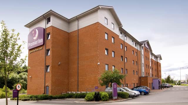 Accommodation at Premier Inn Castleford (Xscape, M62 J32) hotel in castleford