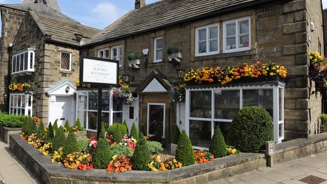 Dining at Box Tree Restaurant in ilkley