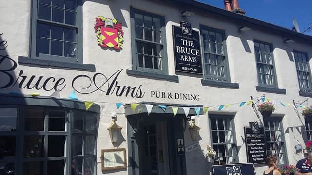 Food & drink at The Bruce Arms in masham
