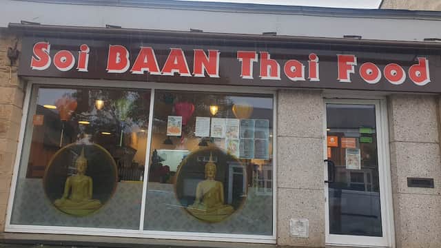 Dining at Soi Baan Thai Food in marske