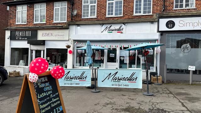 Dining at Marinella's in moortown