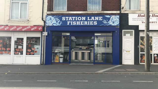 Dining at Station Lane Fisheries in featherstone