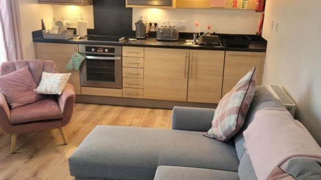 Accommodation at Blue Bay View - One Bed Apartment @ The Bay, Filey in reighton