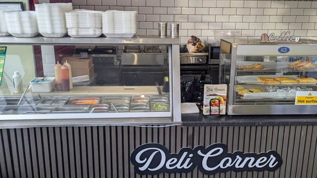 Dining at The Deli Corner in todmorden