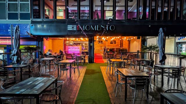 Dining at 1 momento in barnsley