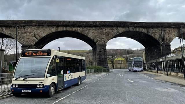 Bus Stop at Todmorden - Bus Stops in todmorden