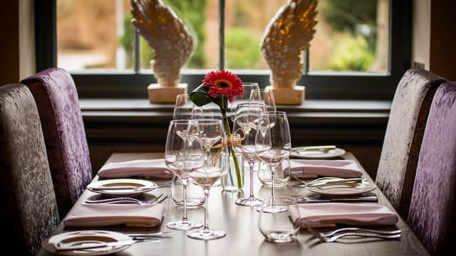 Dining at The Manor At Old Denaby in mexborough