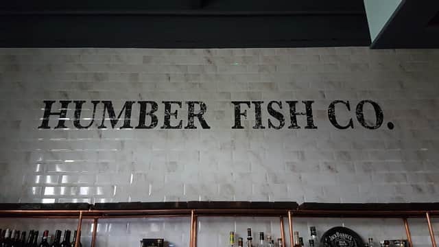 Dining at Humber Fish Co in hull