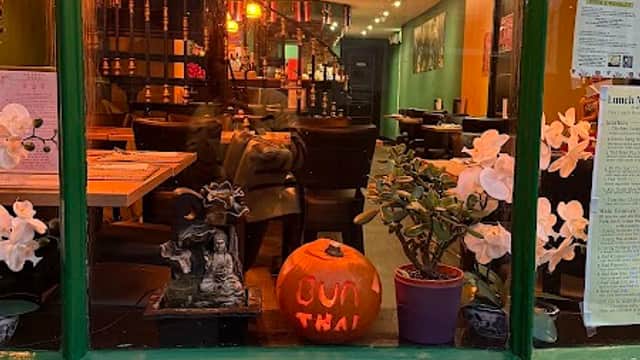 Dining at Bun Thai Restaurant in beverley