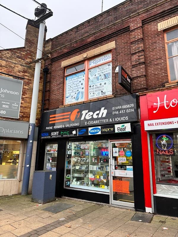 I Tech Phone Repairs and E-cigarettes shop Hillsborough