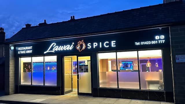 Dining at Lawai Spice in knaresborough