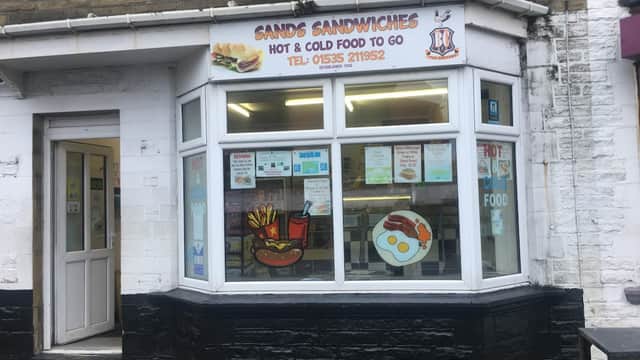 Cafe R & A Sands in keighley