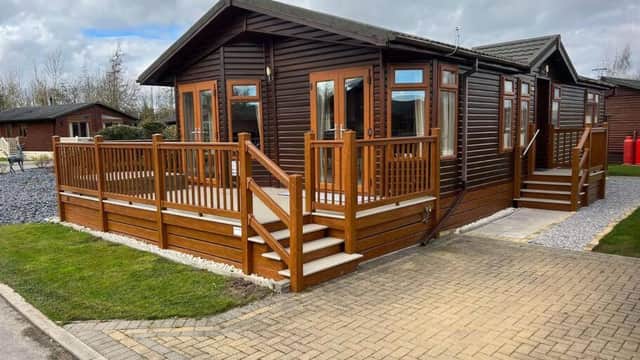 Accommodation at Mandarin Lodge with Hot Tub in malton