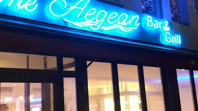 Dining at Aegean Taverna Greek in hull