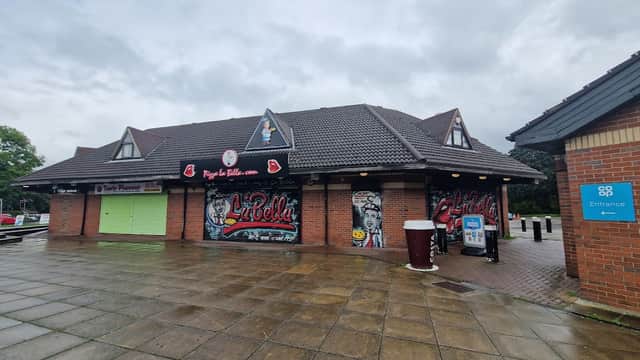 Dining at Pizza Labella in bramley