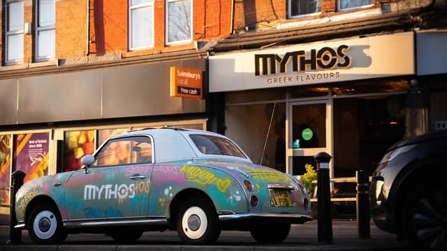 Dining at MYTHOS - Hyde park in leeds