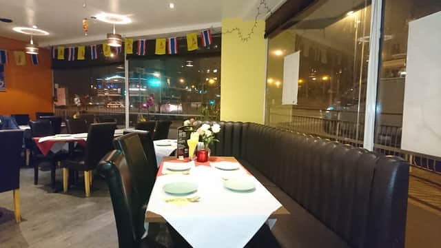 Dining at Pajaree's in halifax