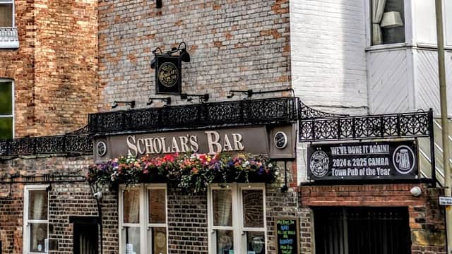 Food & drink at Scholars Bar in scarborough
