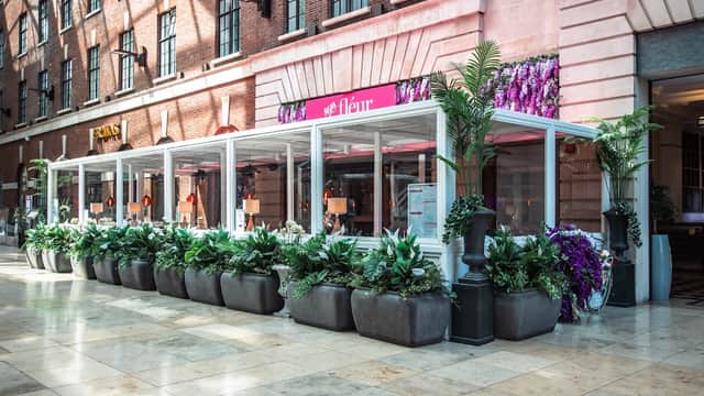 Dining at Fleur Restaurant and Bar Leeds in leeds