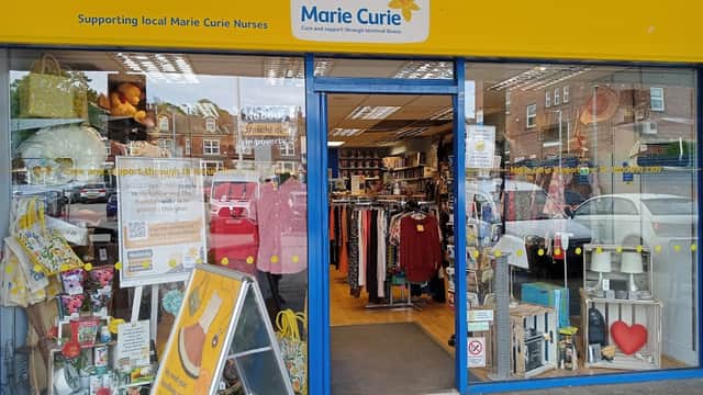 Marie Curie Charity Shop Sheffield - Charity Shops in nether edge