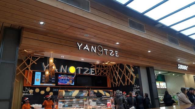 Dining at Yangtze in bradford