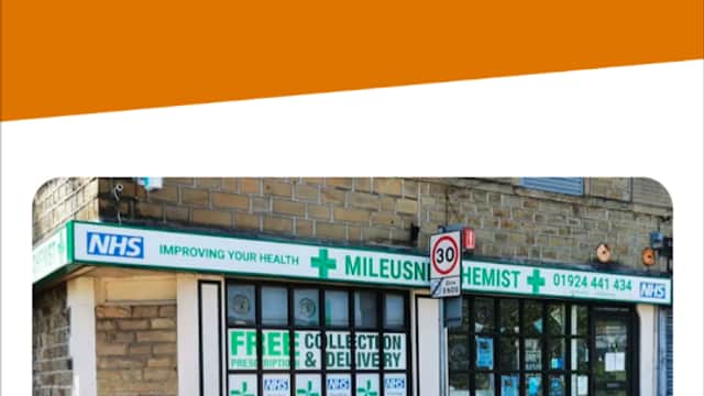 Mileusnic Chemist - Pharmacy First and Travel Centre - Pharmacies in batley
