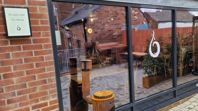 Dining at Six and a half in sheffield