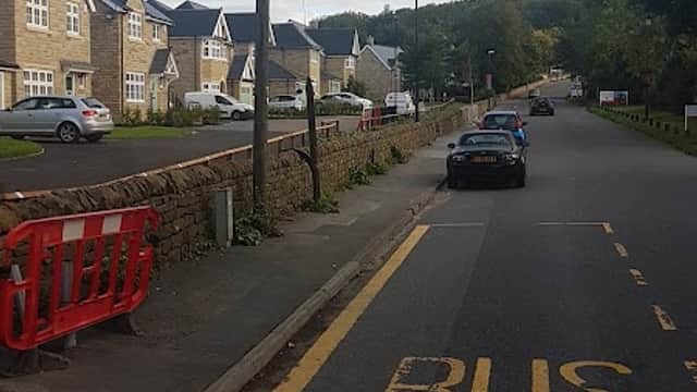 Bus Stop at Horsforth Vale Calverley Lane - Bus Stops in horsforth