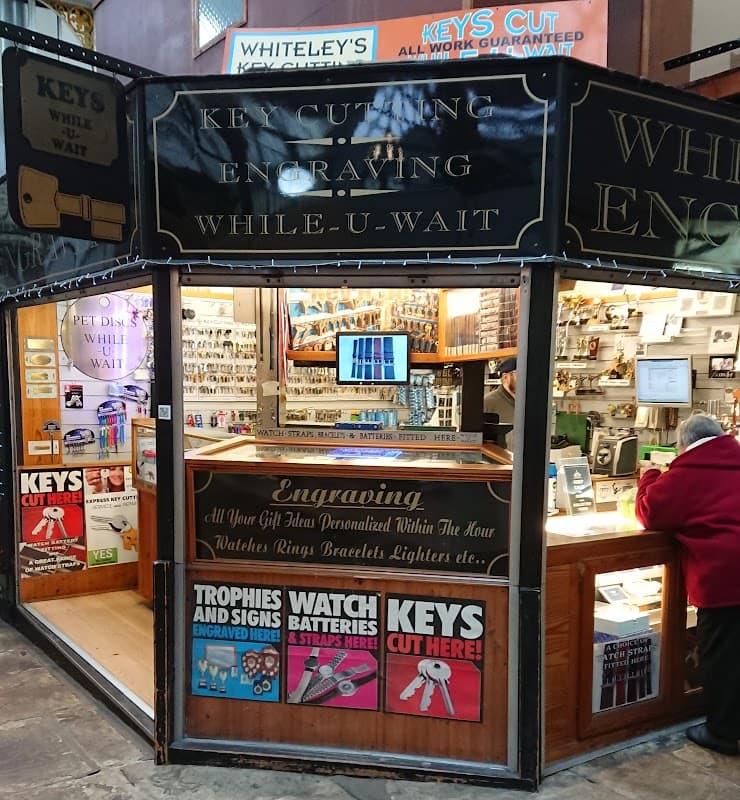WHITELEY'S ENGRAVERS | KEY CUTTING, WATCH BATTERIES & REPAIR