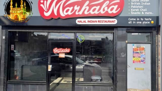 Dining at Marhaba Indian Restaurant (Hyderabadi Halal Restaurant) in middlesbrough