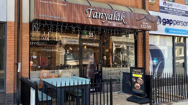 Dining at Tanyalak Thai Street Food in hull
