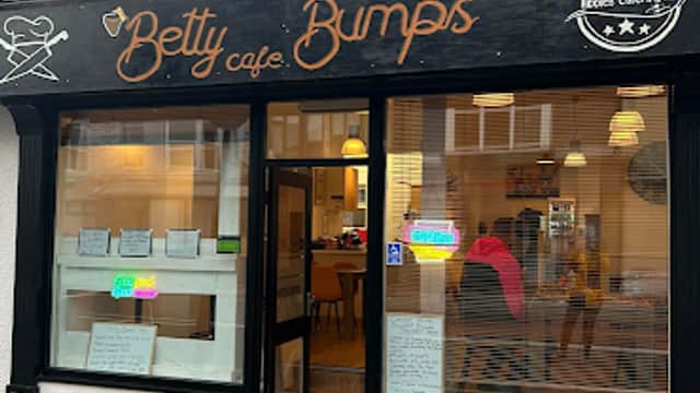 Cafe Betty bumps cafe in redcar
