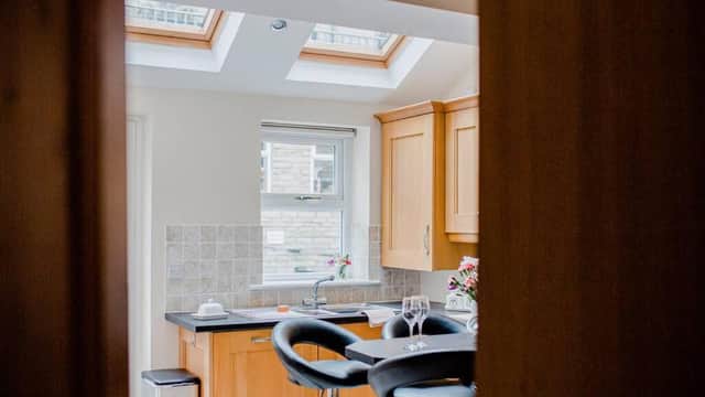 Accommodation at Calderdale Terraces, 3 minute walk to the square in hebden bridge