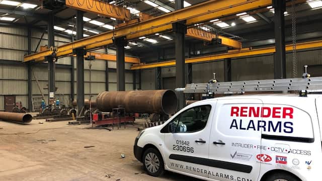 Render Alarms Ltd - Electricians in middlesbrough