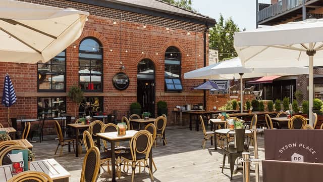 Dining at Cornerstone @Dyson Place in sheffield