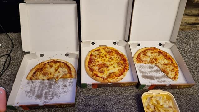 Dining at Antonio's Pizzeria in barnsley